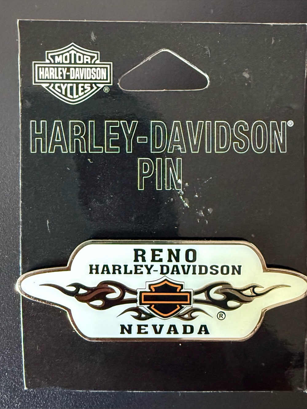 NEW Harley-Davidson Reno Nevada Enamel Lapel Pin Motorcycle Biker Souvenir